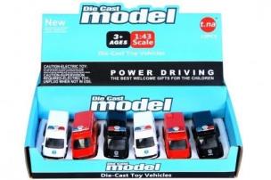 Opakowanie Auto ratunkowe metalowe 10cm mix