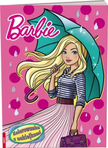 Okładka książki Barbie Kolorowanka z naklejkami