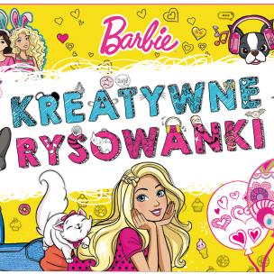 Okładka książki Barbie Kreatywne rysowanki