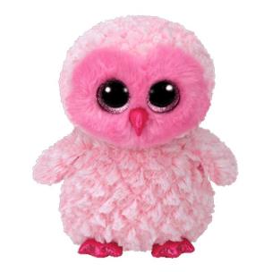 Opakowanie Beanie Boos Twiggy - Różowa Sowa 15cm