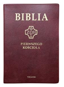 Opakowanie Biblia Pierwszego Kościoła