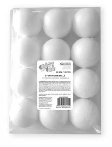 Opakowanie Bombka styropianowa 80mm 12el