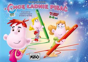 Okładka książki Chcę ładnie pisać