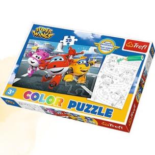Opakowanie Color Puzzle 20 Podniebni bohaterowie Gotowi do odlotu