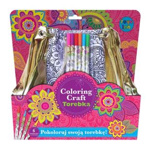 Opakowanie Coloring Craft. Torebka metaliczna worek
