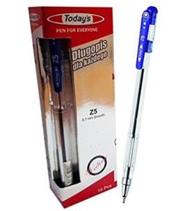 Opakowanie Długopis Todays Gripper Z5 niebieski 10szt.