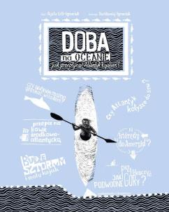 Okładka książki Doba na oceanie.Jak przepłynąć Atlantyk kajakiem?