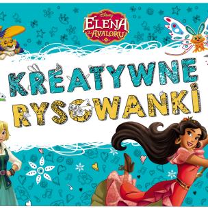 Okładka książki Elena z Avaloru Kreatywne rysowanki