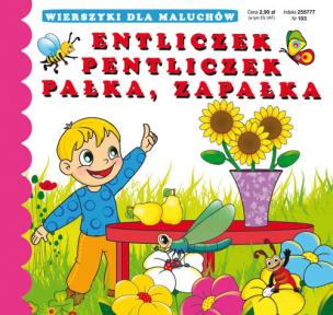 Okładka książki Entliczek pentliczek Pałka, zapałka