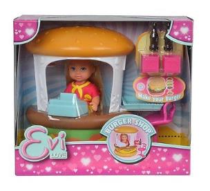 Opakowanie Evi w burgerowni