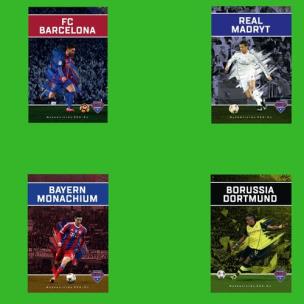 Opakowanie FC Barcelona / Borussia Dortmund /  Bayern Monachium / Real Madryt