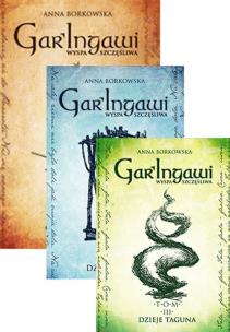 Okładka książki Gar Ingawi Wyspa Szczęśliwa Tom 1-3