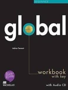 Okładka książki Global Beginner WB + CD with key MACMILLAN