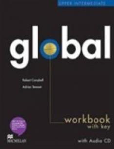 Okładka książki Global Upper Intermediate WB + CD with key