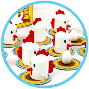 Opakowanie Gra Kurnik, Peek-A-Doodle Doo..