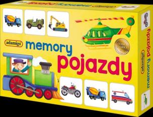 Opakowanie Gra memory mini - pojazdy