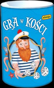 Gra w kości 2. Wydawca: Adamigo. Multiszop.pl Opakowanie Gra w kości 2
