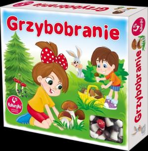 Gra - Grzybobranie. Wydawca: Adamigo. Multiszop.pl Opakowanie Gra - Grzybobranie