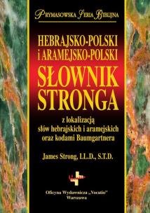 Okładka książki Hebrajsko-Polski i Aramejsko-Polski Słownik Stronga