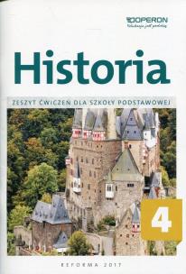 Okładka książki Historia SP 4 Zeszyt ćwiczeń OPERON