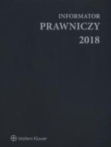 Okładka książki Informator Prawniczy 2018 A4 szary