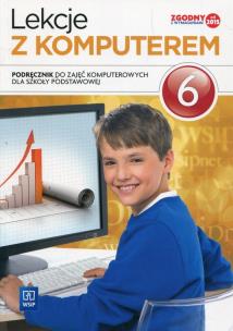 Okładka książki Informatyka  SP KL 6. Podręcznik. Lekcje z komputerem 2017