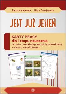 Okładka książki Jest już jesień Karty pracy sztywna teczka