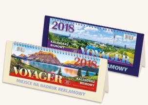 Opakowanie Kalendarz 2022 Biurowy Voyager granatowy