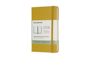 Opakowanie Kalendarz tygodniowy Moleskine musztardowy