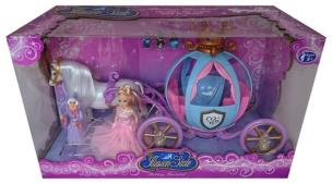 Opakowanie Kareta z koniem + lalka