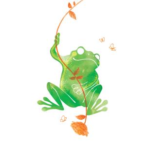 Opakowanie Karnet Swarovski Żaba