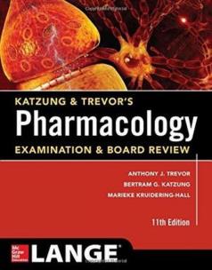 Okładka książki Katzung & Trevor's Pharmacology Examination and Board Review