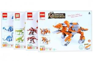 Opakowanie Klocki konstrukcyjne dino