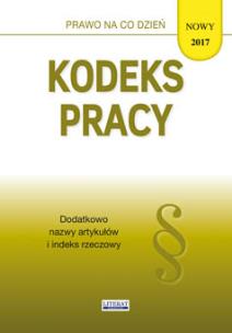 Okładka książki Kodeks pracy 2017