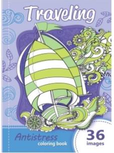 Opakowanie Kolorowanka antystresowa Traveling