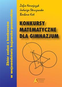 Okładka książki Konkursy matematyczne dla gimnazjum wyd. 2017