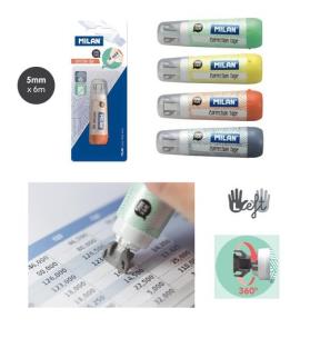 Opakowanie Korektor mini MILAN w taśmie 6 m na blistrze