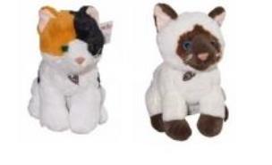 Opakowanie Kotek Plamek 27 cm z łatką, 2 kolory