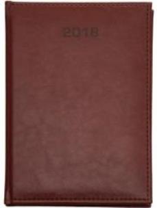 Opakowanie Książkowy A5 dzienny 2018 - Nebraska brąz