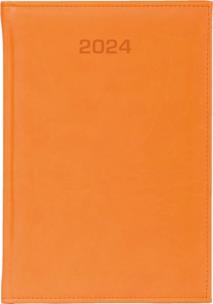 Opakowanie Książkowy A5 dzienny 2018 - Vivella pomarańcz