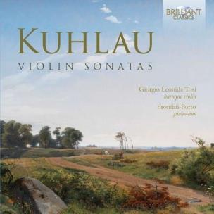 Okładka książki KUHLAU VIOLIN SONATAS