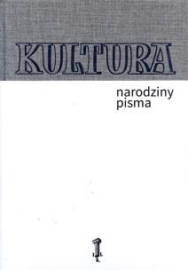 Okładka książki Kultura Narodziny pisma