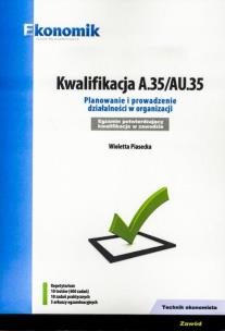 Okładka książki Kwalifikacja A.35/AU.35 EKONOMIK