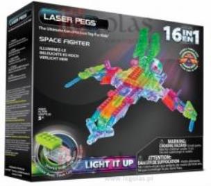 Opakowanie Laser Pegs 16 in 1 Space Fighter