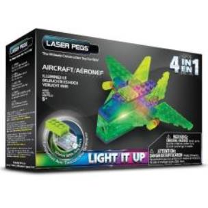 Opakowanie Laser Pegs 4 in 1 Aircraft