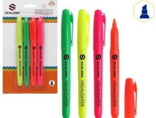 Opakowanie Marker fluorescencyjny 4szt.