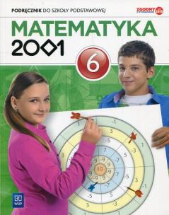 Okładka książki Matematyka   SP KL 6. Podręcznik. Matematyka 2001 (2017) BPZ
