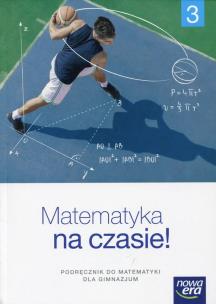 Okładka książki Matematyka GIM 3 na czasie Podr. NE