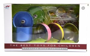 Zdjęcie produktu Metalowe garnki kuchenne zestaw 13.el.