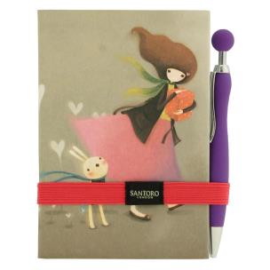 Opakowanie Miękki notes z długopisem - The Gift Of Frienship